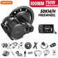 Kit conversión de bicicleta eléctrica de accionamiento medio 750W 48V – 100MM (Display: EKD01) [Bafang]