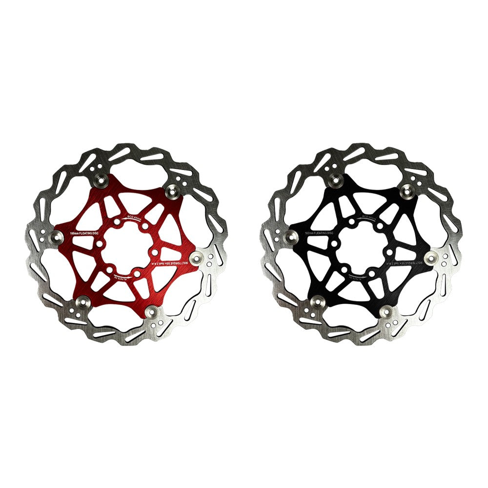 Disco de freno flotante 160 mm separación 44 mm (2 colores)