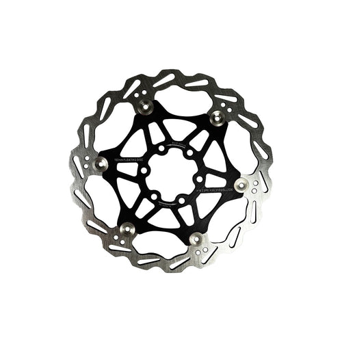 Disco de freno flotante 160 mm separación 44 mm (2 colores) (Negro)