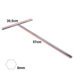 Llave allen M10/58cm para mástil Smartgyro