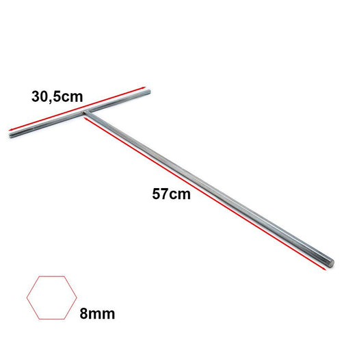 Clé allen premium M10/58cm pour mât Smartgyro