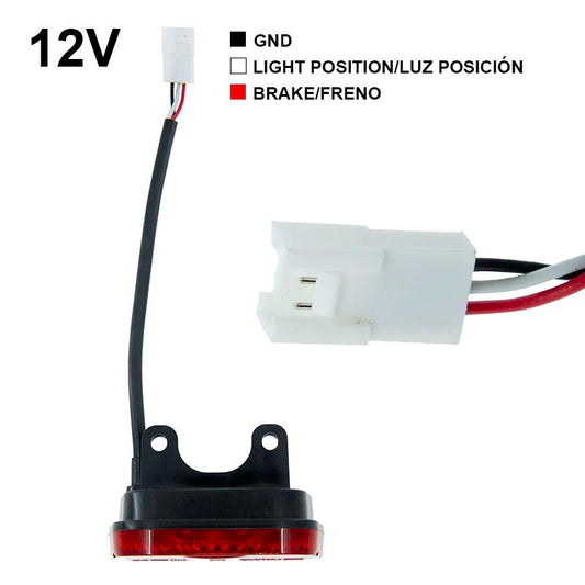 Luz trasera guardabarros 12V original Niu KQi2 Pro