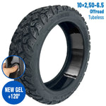 Neumático 10x2,50-6,5 Offroad Tubeless (Con gel antipinchazos) [Xuancheng]