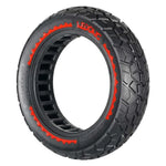 Rueda maciza roja 10×2,5-6,5 – Offroad (44MM) [Nedong]