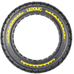 Rueda maciza amarilla offroad 10x2,125-6,5 42,5mm [Nedong]
