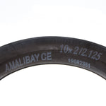Cámara de aire reforzada 10x2,125 (válvula 90º 45º) - Premium [Amalibay]