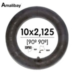 Cámara de aire 10x2,125 (valvula 90º 90º) [Amalibay]