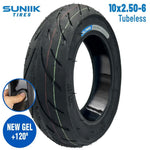 Neumático con gel antipinchazo 10x2,5-6 Cityroad Tubeless [Suniik]