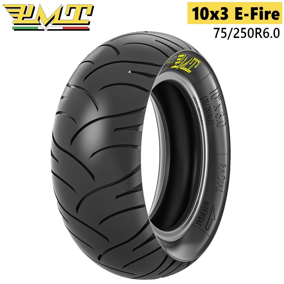 Neumático 75/250R6,0 (10x3) E-Fire [Pmt] - Dualtron Victor (antiguos), Luxury, Eagle, Spider y Togo
