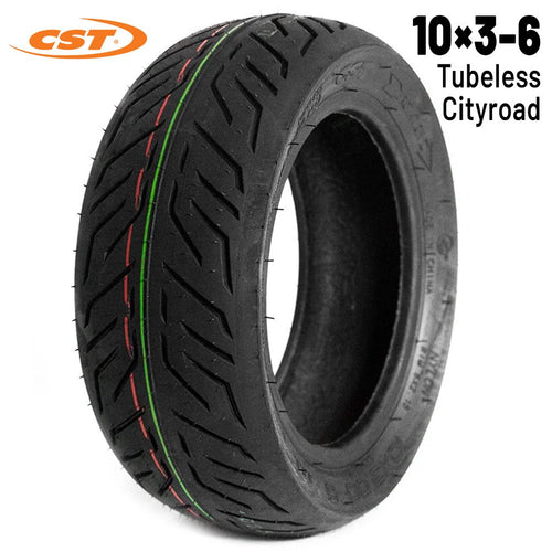 Neumático rueda cubierta CST 10x3-6Tubeless