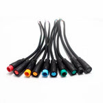 Conector waterproof 8mm 5 pin