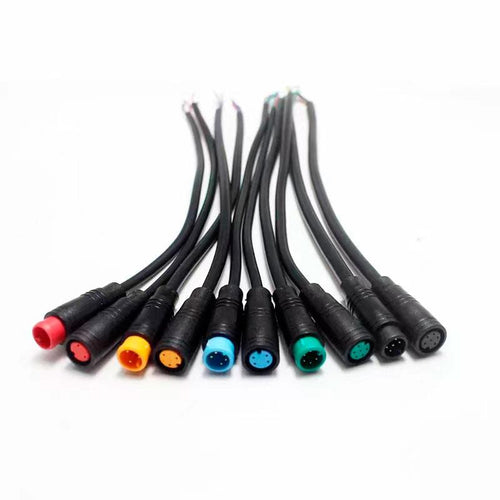 Conector waterproof 8mm 6 pin