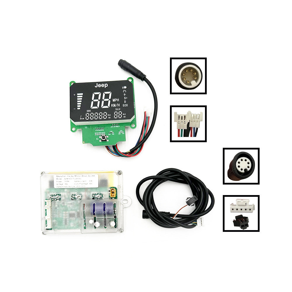 Kit Display y controladora Jeep Urban Camou de 36 V