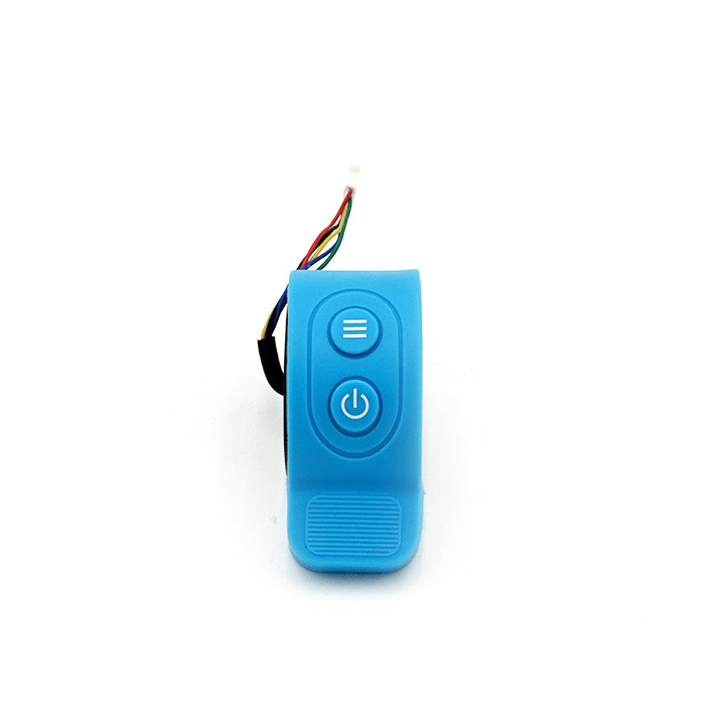 Acelerador 2 interruptores azul Ceoctec Bongo Serie A (Azul)