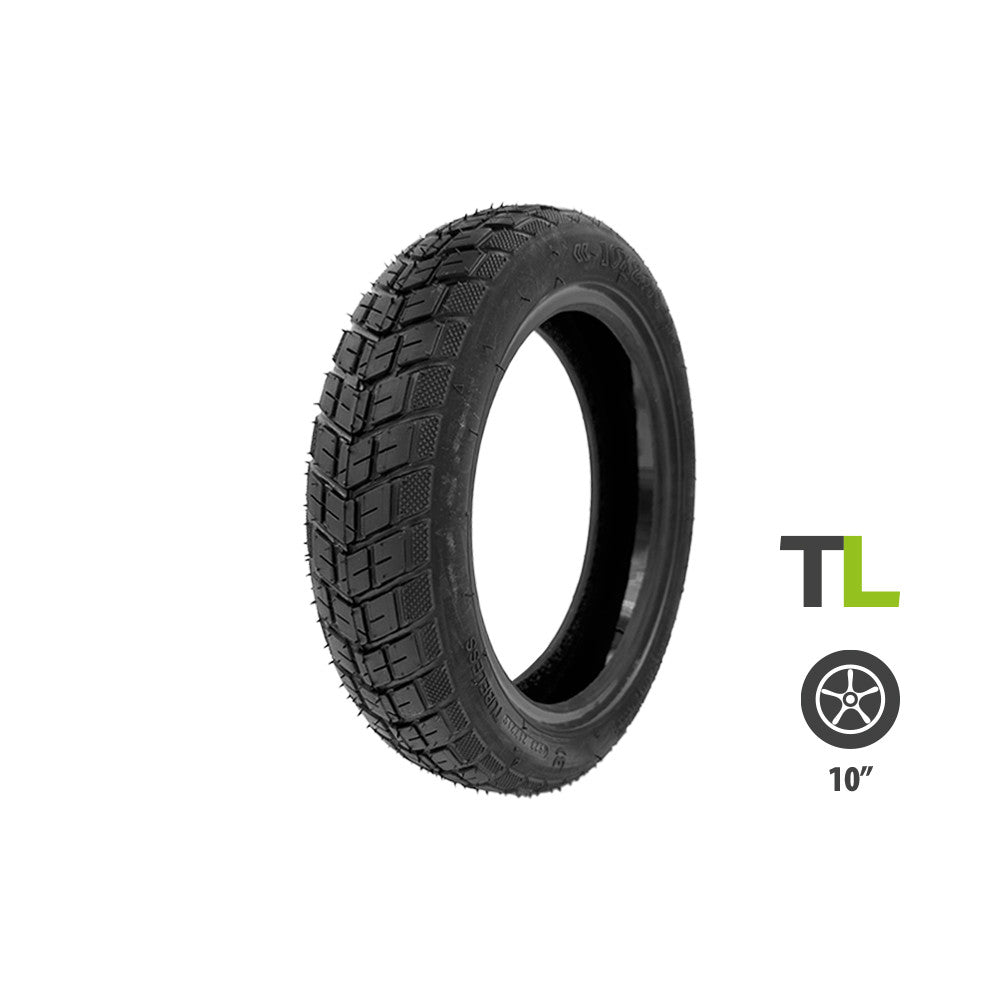 Neumático 10x2.50-6.5 semi fuera de carretera sin cámara gel antipinch