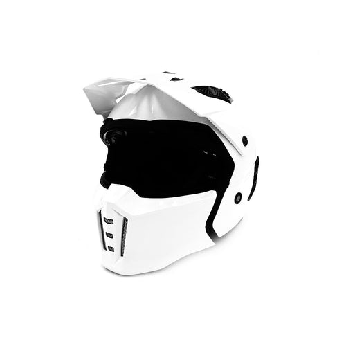 Casco urbano Trooper (talla S a XL) - blanco