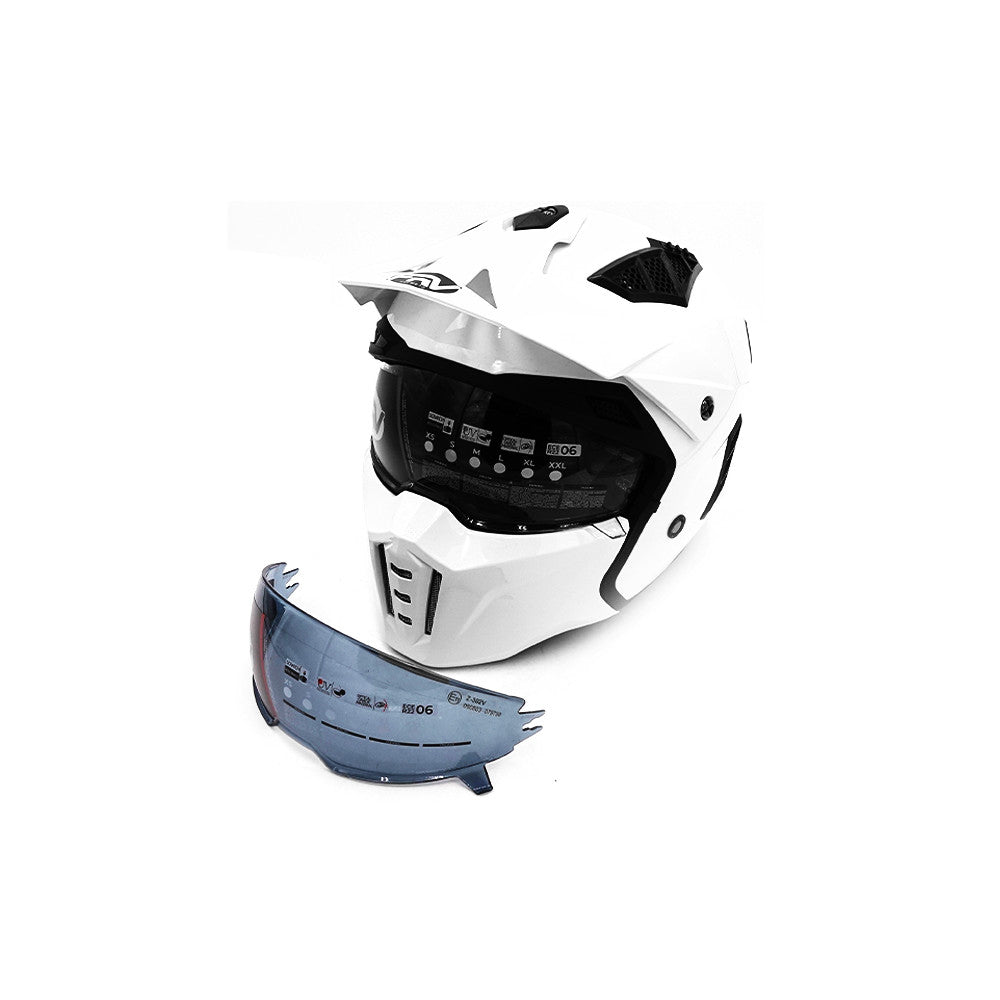 Casco urbano Trooper (talla S a XL) - blanco (M)