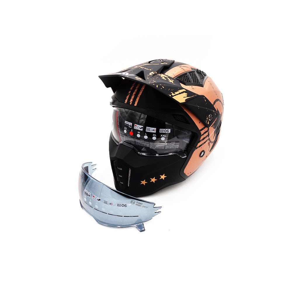 Casco STreet hero gold (talla S a XL) (L)