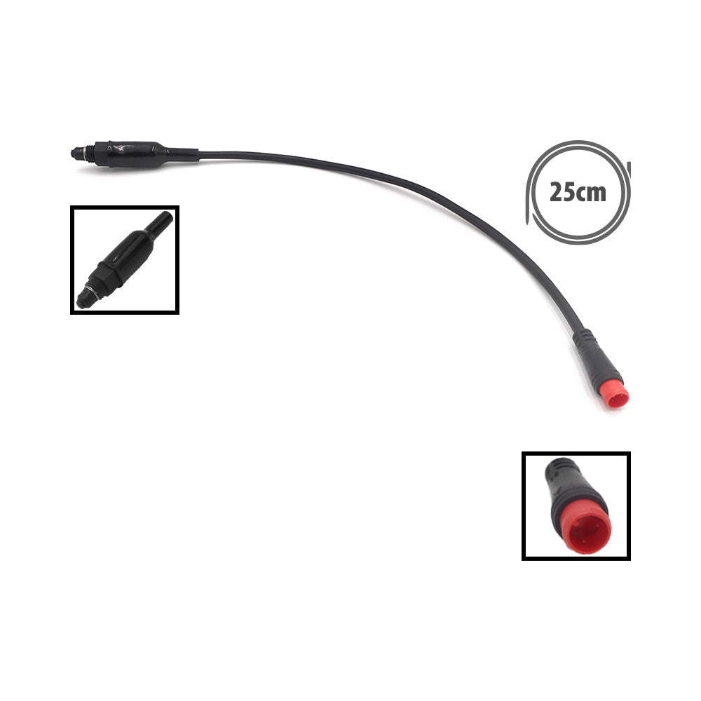 Sensor de freno XOD Conector estanco de 2 patillas y 250 mm