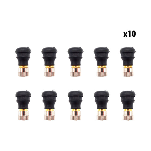 Válvulas Tubeless 22,5mm X10pcs