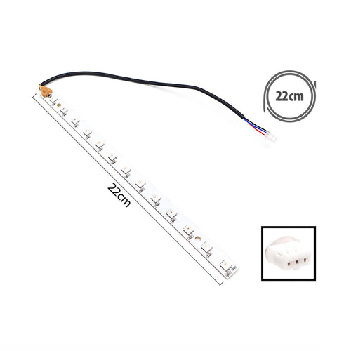 Dualtron Thunder 2 Victor Storm cubierta izquierda LED