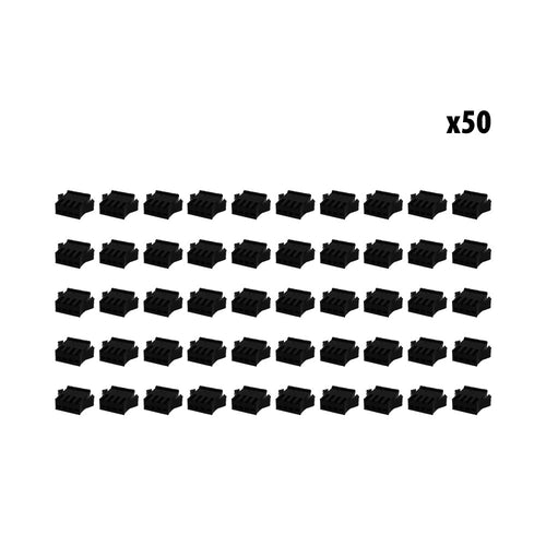 Conector hembra SM de 4 patillas x50 unidades