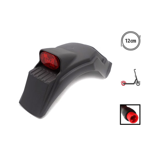 Guardabarros trasero Dualtron Togo con LED GRIS