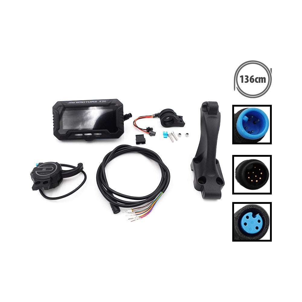 Kit Display y acelerador Eye 4 con soporte Dualtron Thunder 3 upgarde 
