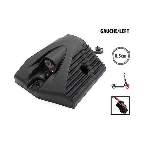 Tapa de plástico y LED delantero izquierdo Kukirin G2 Master
