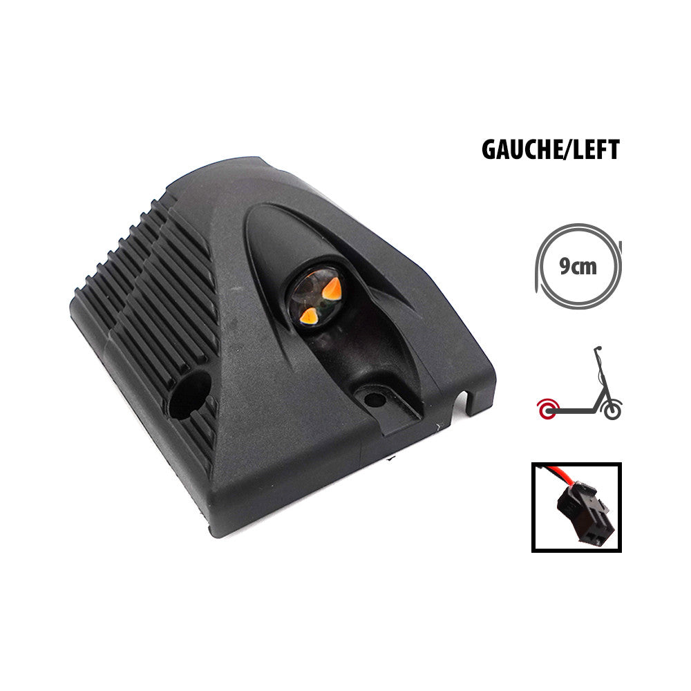 Tapa de plástico y LED trasero izquierdo Kukirin G2 Master