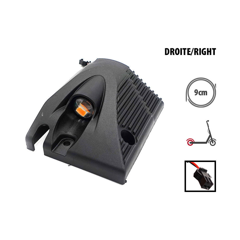 Cubierta de plástico y Led Deck trasero derecho Kukirin G2 Master