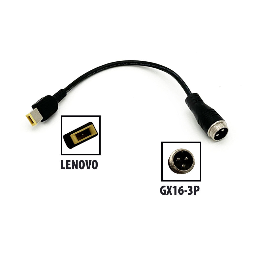 Adaptador de enchufe de GX16-3P a Lenovo