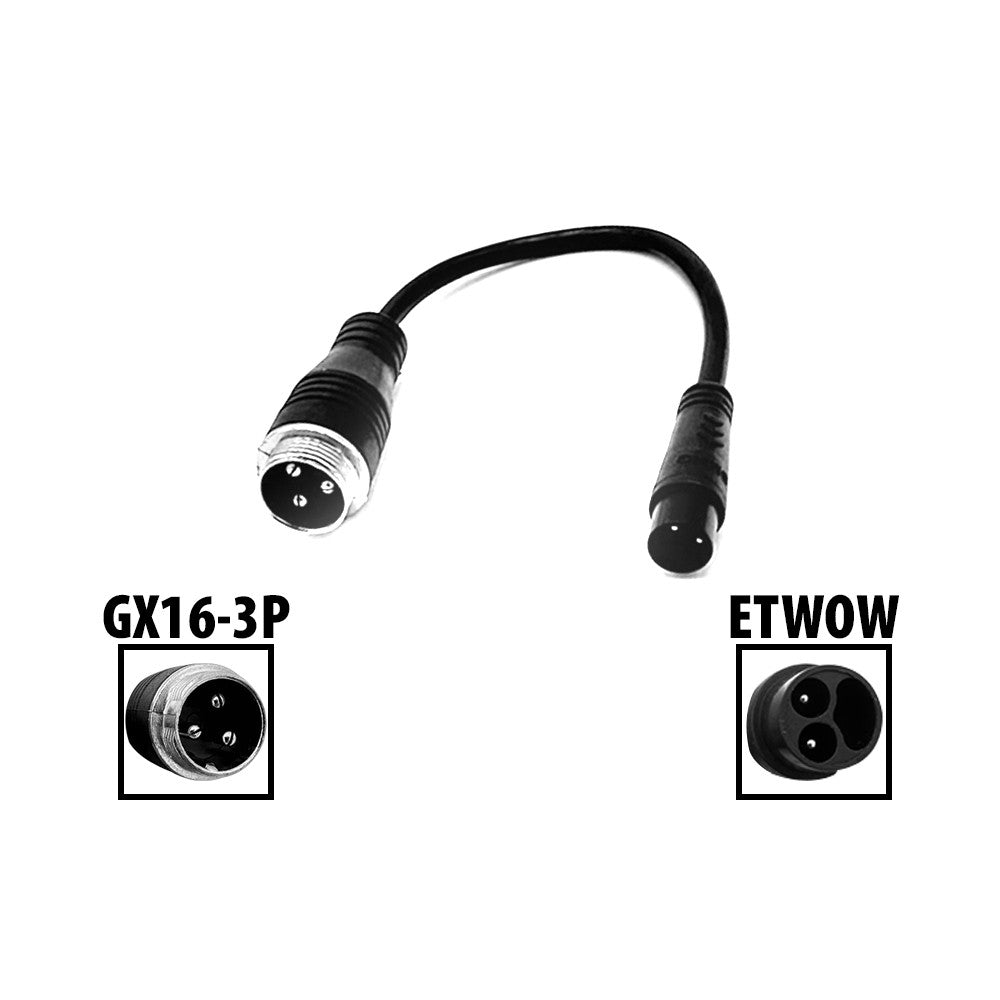 Adaptador de GX16 3P a ETWOW
