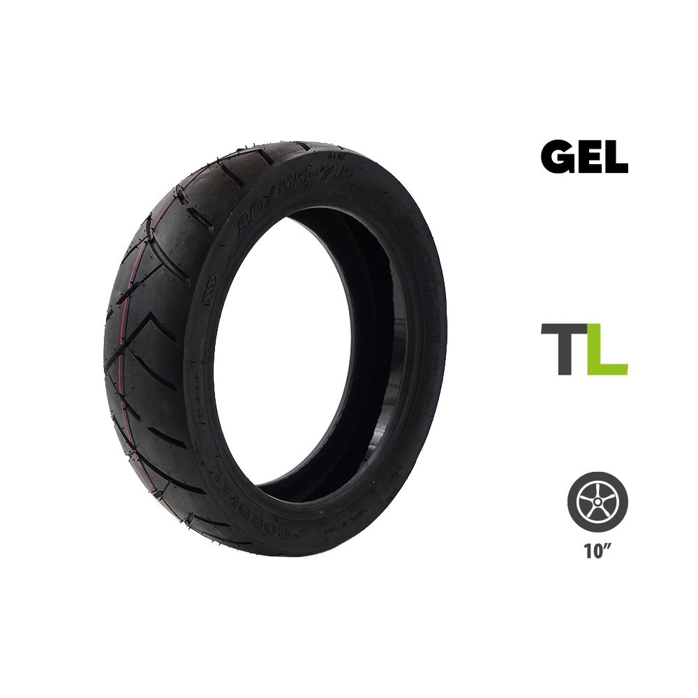 Neumático 80/55-7.5 con gel antipinchazos