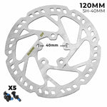 Disco de freno 120mm para Xiaomi M365 / 1S / Lite, MI3  - Dentado (5H -40MM) [Suniik]