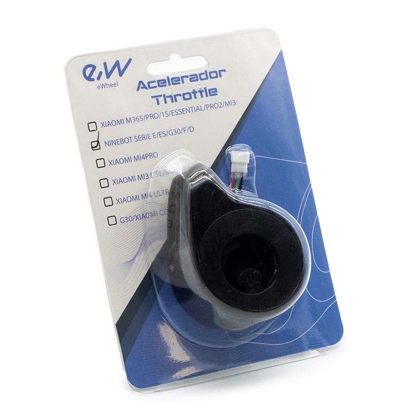 Acelerador Ninebot  serie ES azul - Conector JST ZH