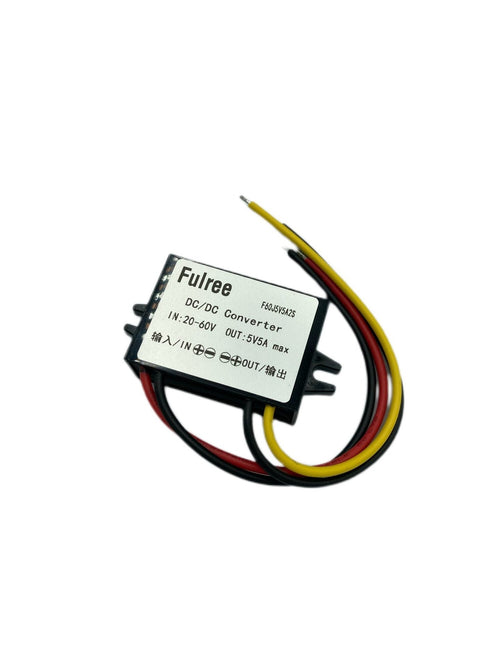 Convertidor reductor DC 5V 5A (20-60V)