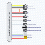 Controller 36V 25A 800W LCD JP [J&amp;P]
