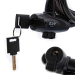 Candado de llave EWLK002 azul