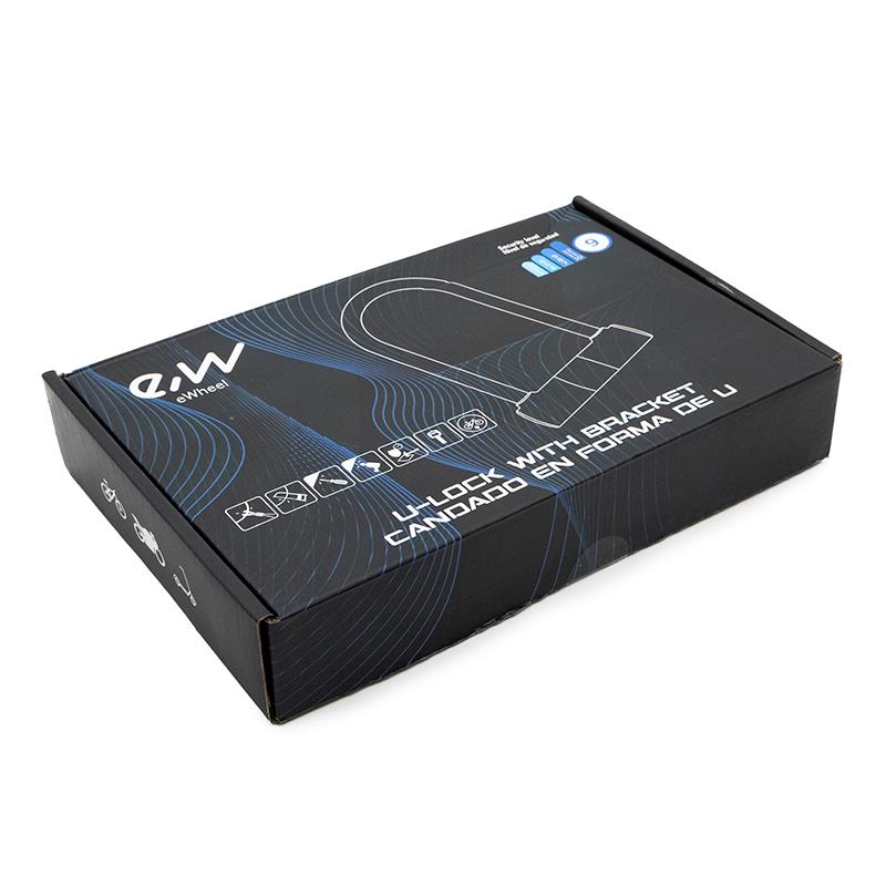 Candado en U de llave EWLK021 negro