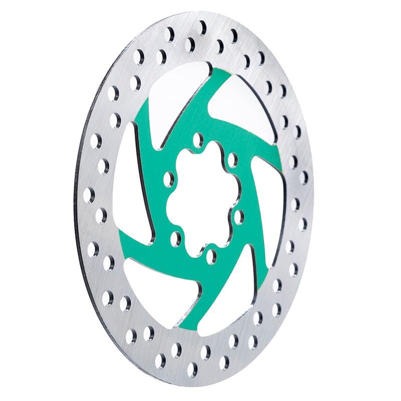 Disco de freno 140mm 6H verde