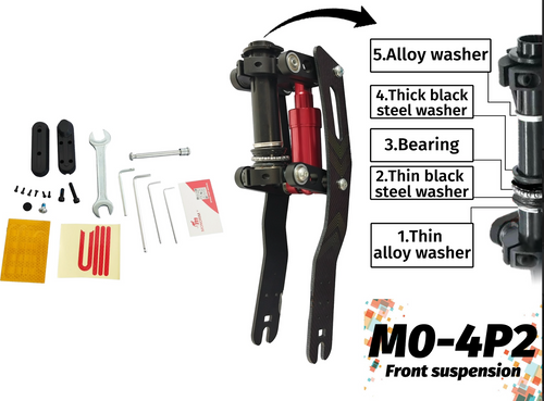 SUSPENSION AVANT MONORIM V4 / POUR XIOAMI STANDARD-PRO