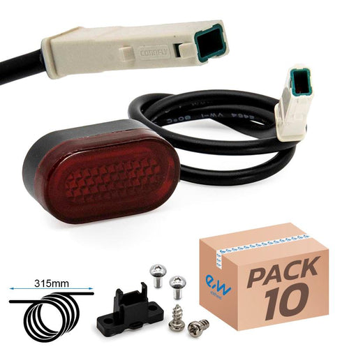 Luz trasera guardabarros 5-12V para Xiaomi M365 y Pro