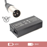 Cargador 72V 5A Conector XLR