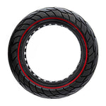 Rueda maciza ultraligera 10x2,5-6,1/B44  línea roja [Nedong]