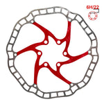 Disco de freno EWD001 140mm 6H rojo