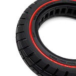 Rueda maciza offroad ultraligera 10x2,125-6,1/B34 linea roja [Ewheel]