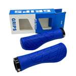 Puño genérico para patinete Azul (diseño ergonómico) [Suniik]