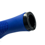 Puño genérico para patinete Azul (diseño ergonómico) [Suniik]