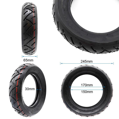 Reifen/Rad 10×2,5 [CST] 60/80-6 